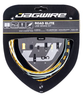 Jagwire Road Elite Link 2017 Kit de frenado Gold