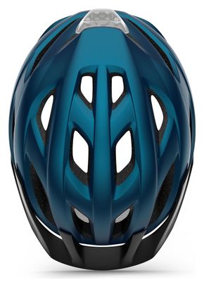 Helm MET Crossover Blue Metallic Matt