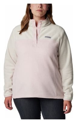 Donna Columbia Benton Springs 1/2 Zip Fleece Sweater Pink