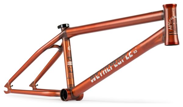 WeThePeople Doomsayer BMX Frame Brown