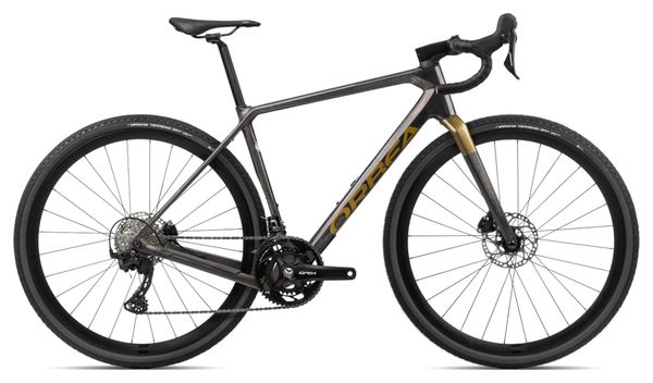 Orbea Terra M30TEAM Bicicleta Gravel Shimano GRX 12S 700 mm Cosmic Carbon View Gris 2024