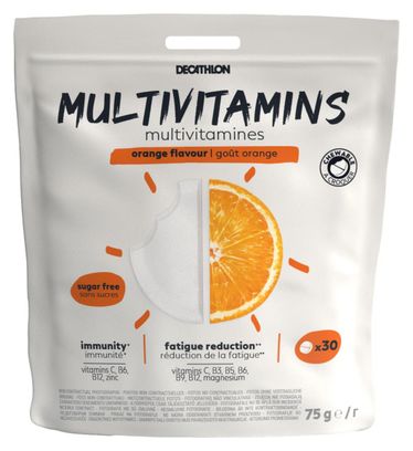 Decathlon Nutrition Orange Multivitaminetabletten x30