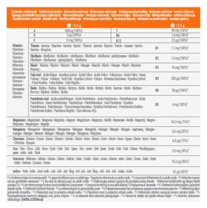 Decathlon Nutrition Comprimidos Multivitamínicos Naranja x30