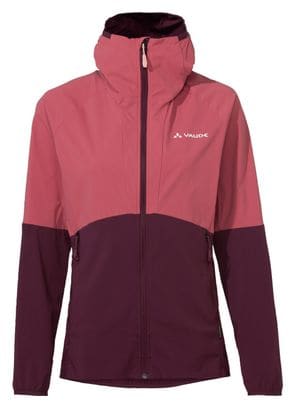 Veste Coupe-Vent Femme Vaude Tekoa Rouge