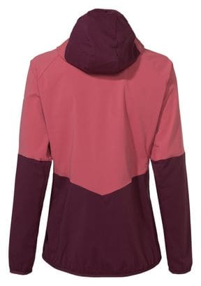 Veste Coupe-Vent Femme Vaude Tekoa Rouge