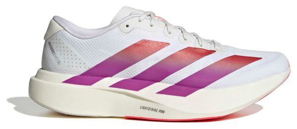 adidas Adizero Evo SL Men's Running Shoes - White/Red/Purple