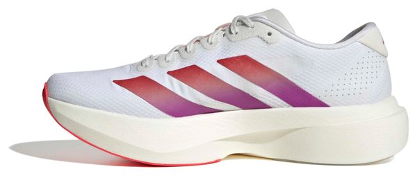 adidas Adizero Evo SL Men's Running Shoes - White/Red/Purple