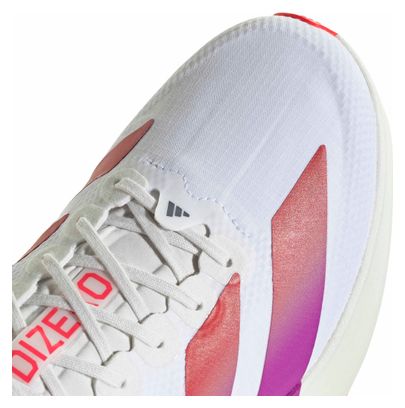 adidas Adizero Evo SL Men's Running Shoes - White/Red/Purple