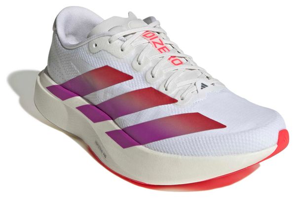 adidas Adizero Evo SL Men's Running Shoes - White/Red/Purple