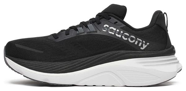 Chaussures Running Saucony Hurricane 24 Large Noir/Blanc Homme