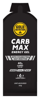 GoldNutrition Carb Max Energy Gel Gusto Neutro 60g