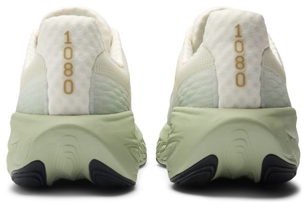 New Balance Fresh Foam X 1080 v14 Bianco/Verde Scarpe da Corsa Uomo