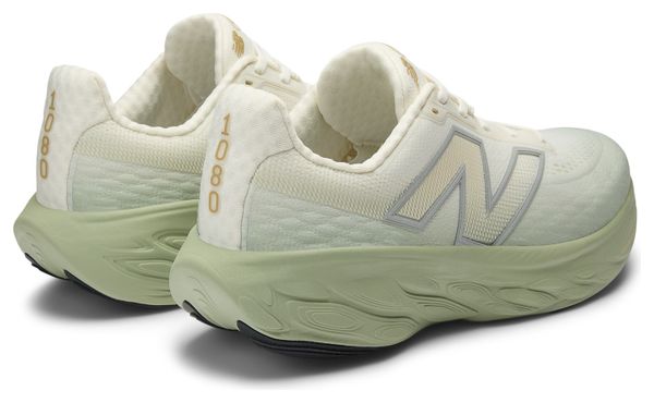 New Balance Fresh Foam X 1080 v14 Bianco/Verde Scarpe da Corsa Uomo
