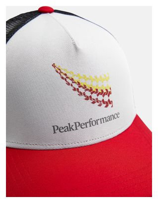 Peak Performance PP Trucker Cap - White/Red