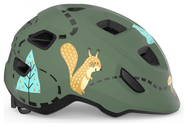 MET Hooray Mips Kids Helmet Shiny Green