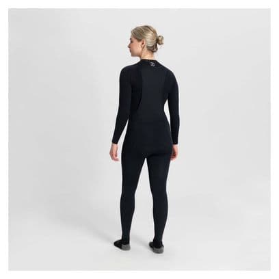 Radhose Long Velo Mit Bretelless Mit Haut Rogelli Essential - Damen - Schwarz
