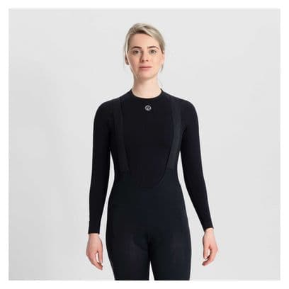 Radhose Long Velo Mit Bretelless Mit Haut Rogelli Essential - Damen - Schwarz