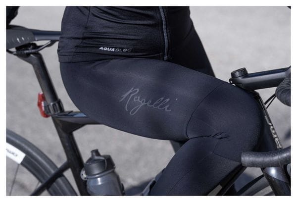 Radhose Long Velo Mit Bretelless Mit Haut Rogelli Essential - Damen - Schwarz