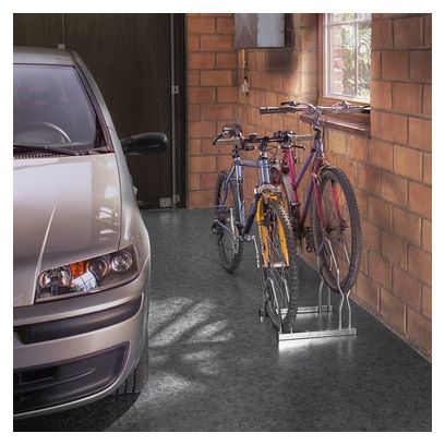 Mottez Aufbewahrung für 2 Fahrräder auf 2 Ebenen
