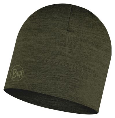 Unisex Buff Merino Lightweight Khaki hat