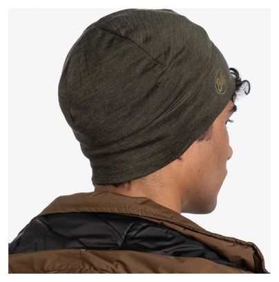 Bonnet Buff Merino Lightweight Kaki