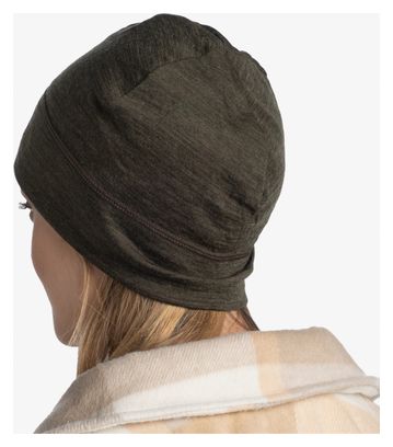 Unisex Buff Merino Lightweight Khaki hat