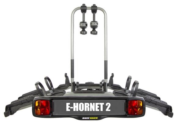 Buzz Rack E-Hornet 2 Portabici da gancio di traino 7 perni - 2 biciclette (compatibile con le e-bike) Nero
