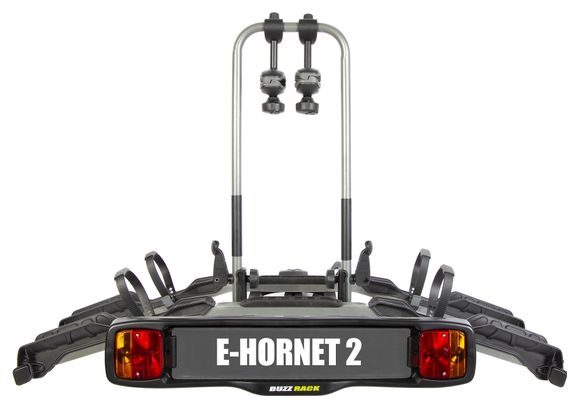 Porte-Vélos sur Boule d'Attelage Buzz Rack E-Hornet 2 - 7 Broches - 2 Vélos (E-bike Compatible) Noir