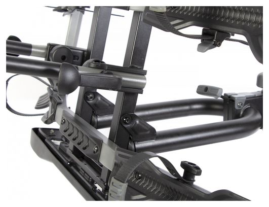 Buzz Rack Portabicicletas de enganche E-Hornet 2 7 Clavijas - 2 Bicicletas (Compatible con E-bike) Negro