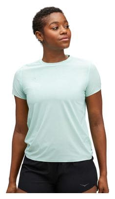 T-shirt manches courtes Hoka Airolite Run Bleu Femme