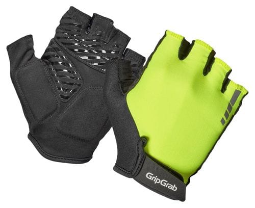 GripGrab Proride RC Max Women's Short Gloves Yellow / Black