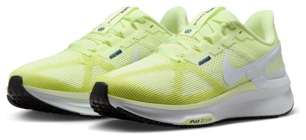 Nike Structure 25 Running Shoes Yellow Silver Women