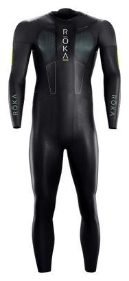 Roka Maverick Comp.3 Men's Neoprene Wetsuit - Black/Yellow