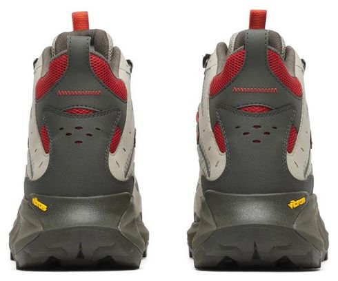 Merrell Moab Speed 2 Mid Gore-Tex wandelschoenen, grijs/rood, heren