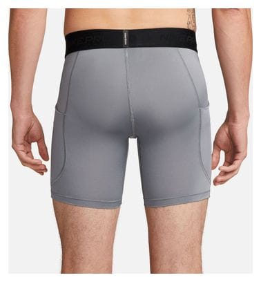 Men's Nike Pro Bib shorts Grey