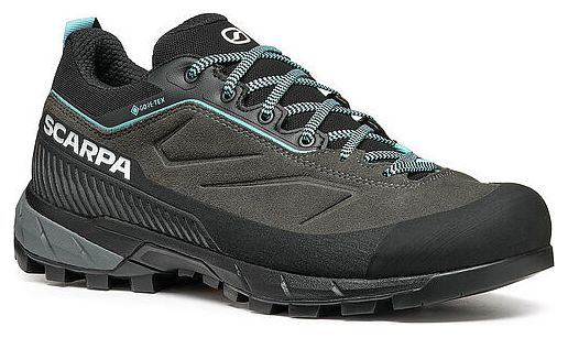 Zapatilla de Aproximación Scarpa Rapid XT Gore-Tex Mujer Gris/Azul
