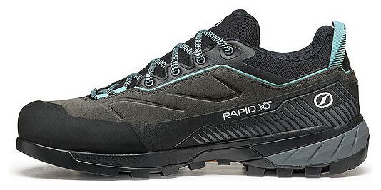 Zapatilla de Aproximación Scarpa Rapid XT Gore-Tex Mujer Gris/Azul