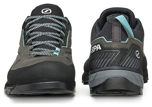 Zapatilla de Aproximación Scarpa Rapid XT Gore-Tex Mujer Gris/Azul