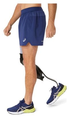 Asics Road 5in 2-in-1 Shorts Blau Herren