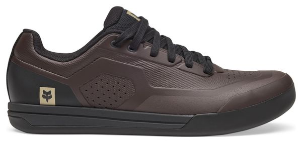 Chaussures Pédales Plates Fox Union Marron
