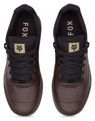 Chaussures Pédales Plates Fox Union Marron