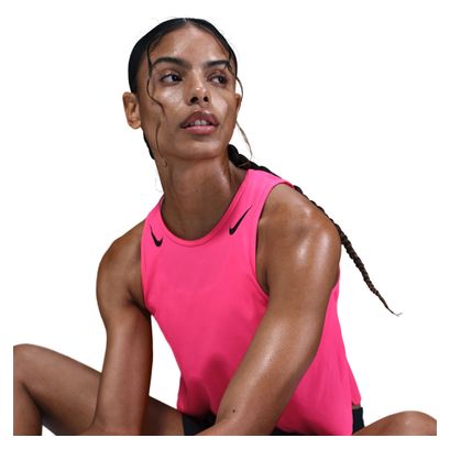 Nike AeroSwift Women's pink crop top