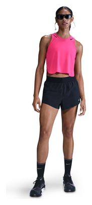 Nike AeroSwift Women's pink crop top