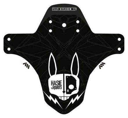 All Mountain Style Front Mud Guard Hasie and The Robots Black