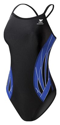 Tyr Phoenix Diamondfit Women's One Piece Swimsuit Black/Blue