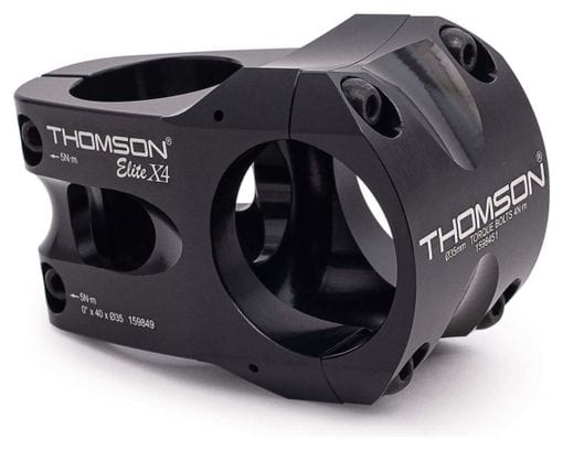 Thomson Elite X4 35 mm Stem 0° Black