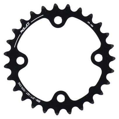 XLC CR-A22 4-Spaaks Rond Kettingblad Sram 80 BCD 2x10V Zwart