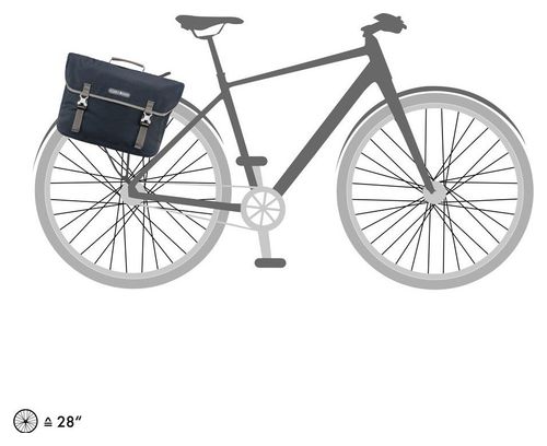 Ortlieb Commuter-Bag Two Urban QL2.1 20L Fahrradtasche Ink Blue