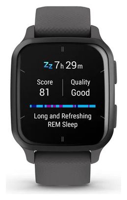 Montre de Sport Garmin Venu Sq 2 Gris / Noir