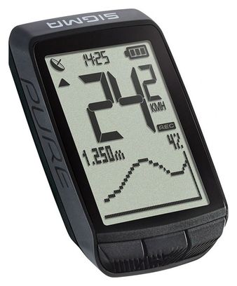 Sigma Pure GPS Computer Nero
